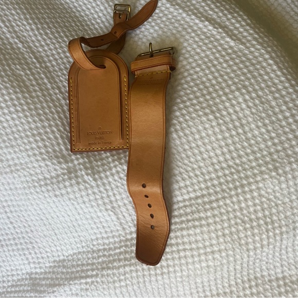 Authentic Louis Vuitton luggage tag - Picture 6 of 6